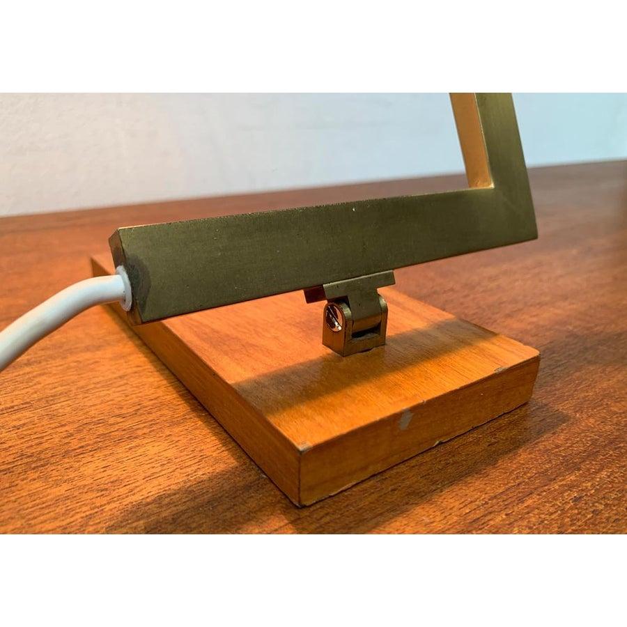 Lámpara de mesa minimalista alemana de mediados de siglo de Pfäffle Años 60 Alemán en venta