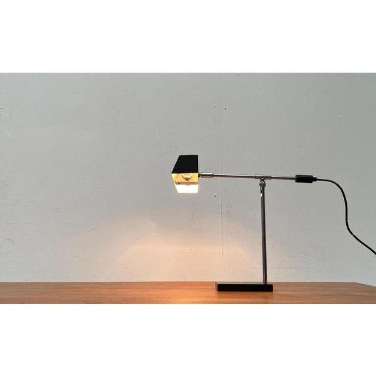 Lámpara de mesa minimalista alemana de mediados de siglo de Pfäffle, años 60 en Excelente estado para la venta en Hamburg, DE