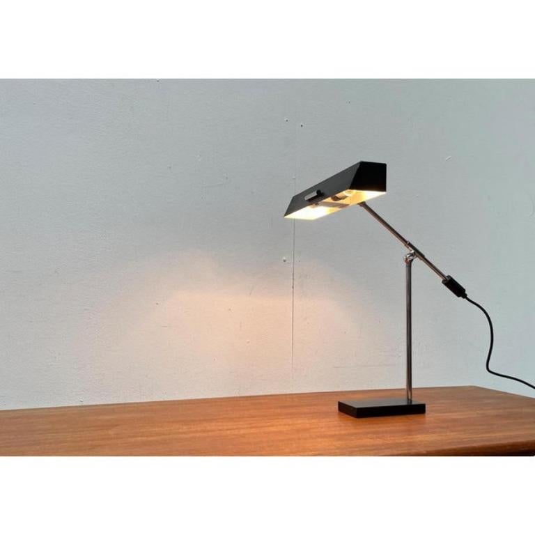 Lámpara de mesa minimalista alemana de mediados de siglo de Pfäffle, años 60 siglo XX en venta