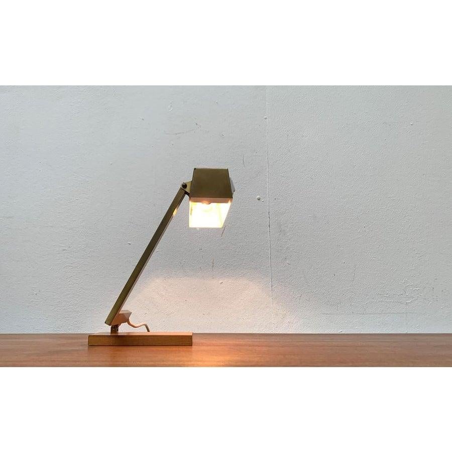 Lámpara de mesa minimalista alemana de mediados de siglo de Pfäffle Años 60 en venta 1