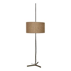 Lampadaire tripode minimaliste allemand du milieu du siècle dernier, années 1960