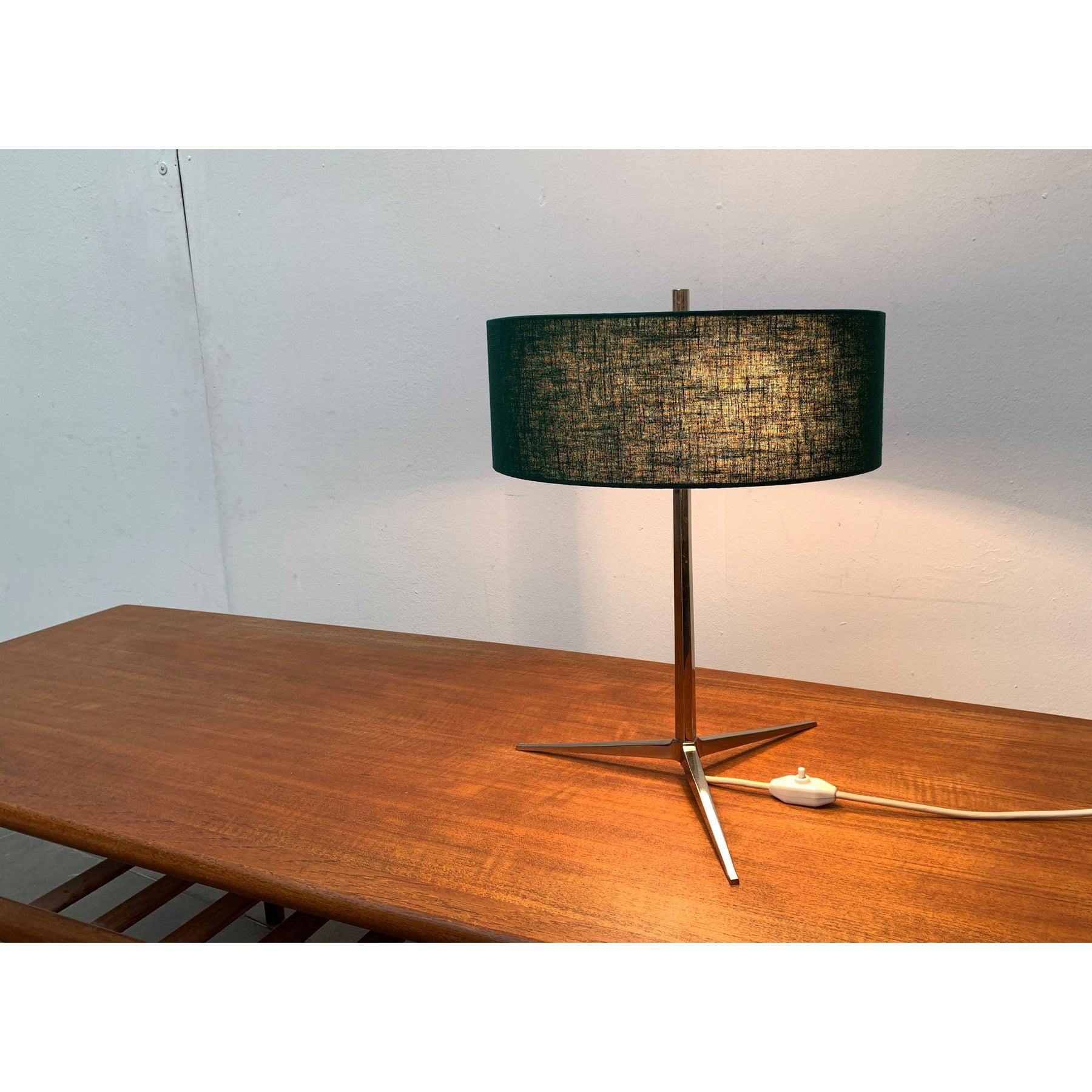 Mid-Century German Minimalist Tripod Table Lamp from Kaiser Leuchten, 1960s For Sale 3