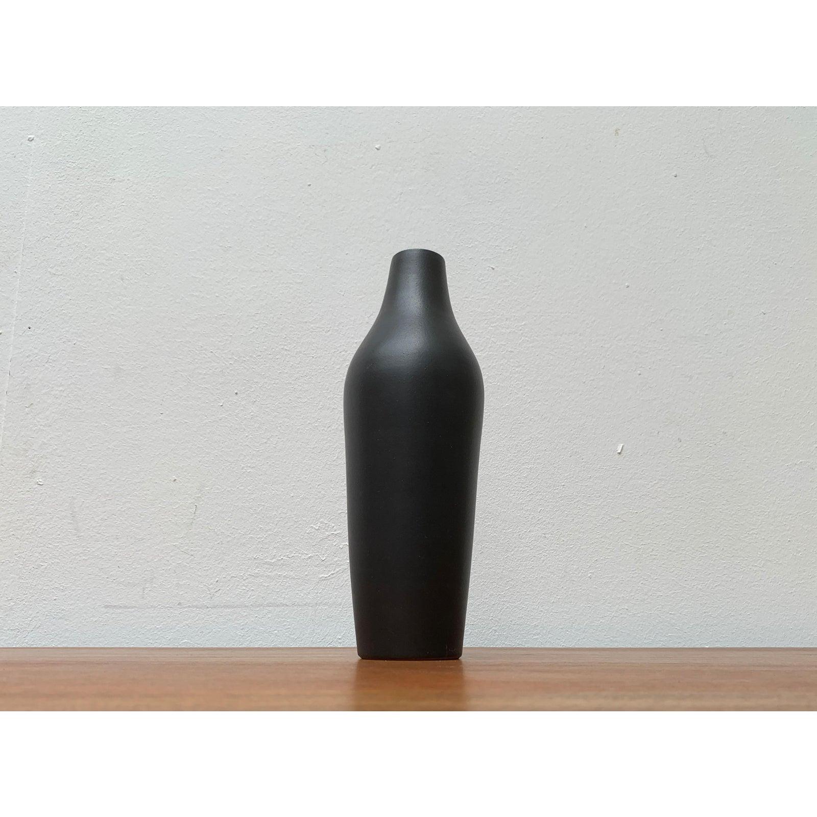 Ceramic Mid-Century German Minimalist Vase by Siegfried Gramann, 1960s For Sale