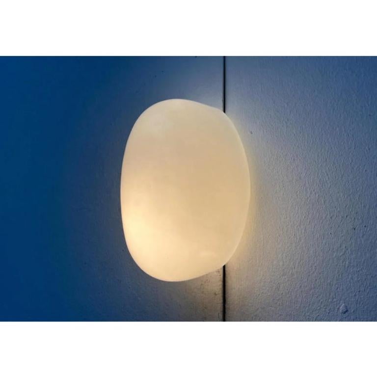 Mid-Century German Minimalist Wall Glass Lamp from Bur, Bünte & Remmler, 1960s For Sale 5