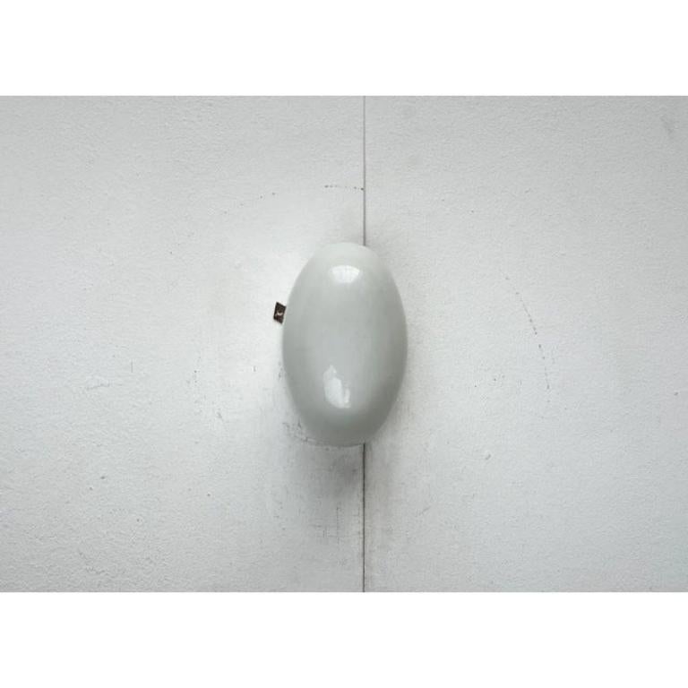 Mid-Century German Minimalist Wall Glass Lamp from Bur, Bünte & Remmler, 1960s For Sale 6