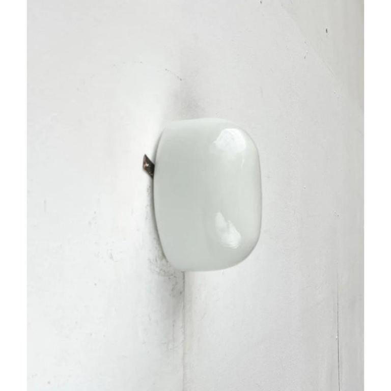 Mid-Century German Minimalist Wall Glass Lamp from Bur, Bünte & Remmler, 1960s For Sale 2