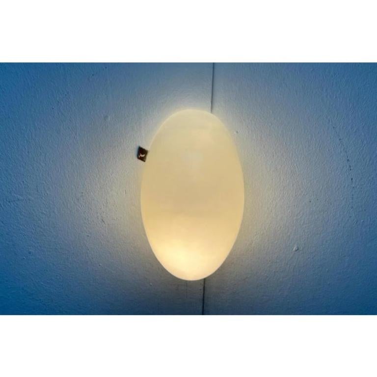 Mid-Century German Minimalist Wall Glass Lamp from Bur, Bünte & Remmler, 1960s For Sale 4