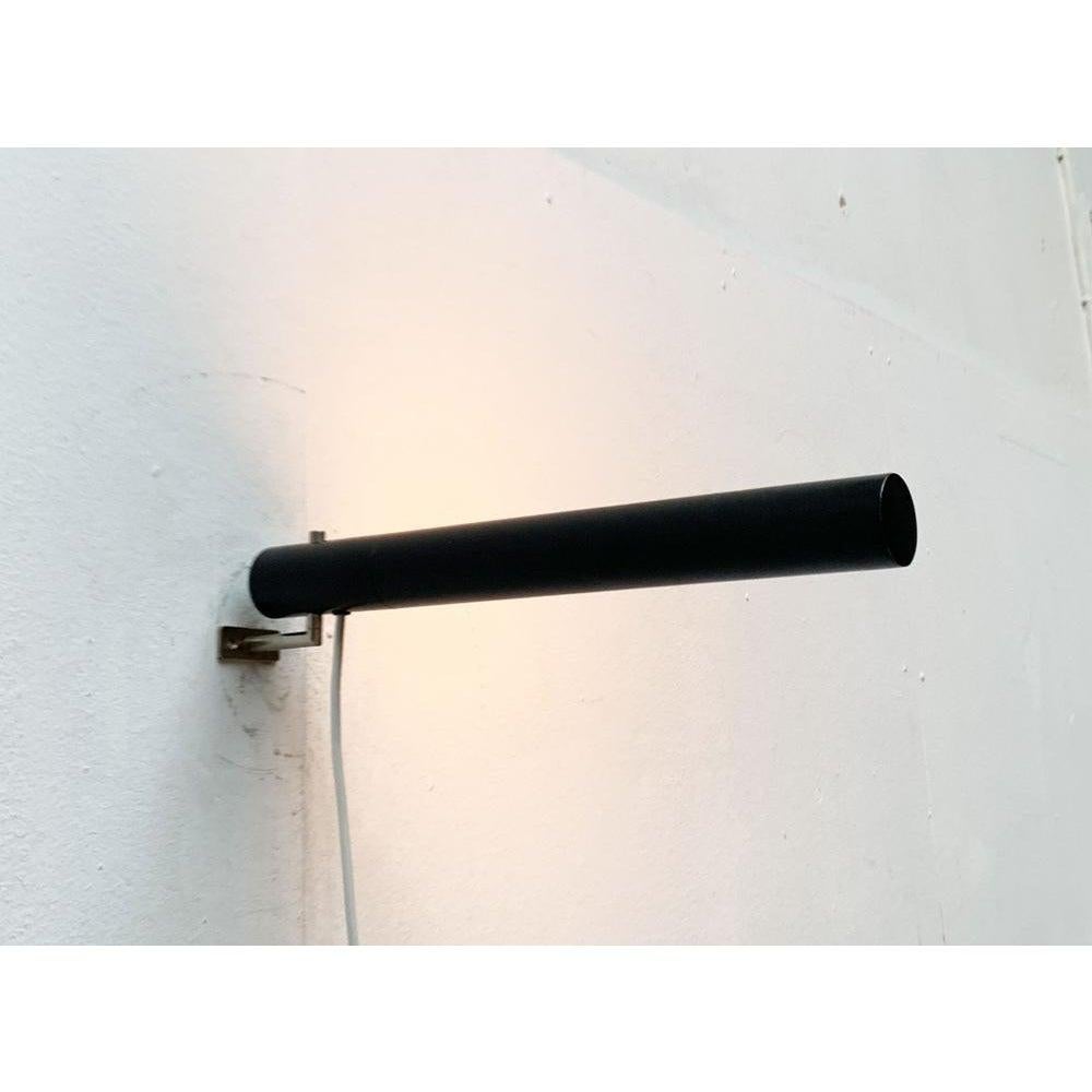 Mid-Century moderno Lampada da parete minimalista tedesca di metà secolo di Egon Eiermann per Beisl, anni '60 in vendita