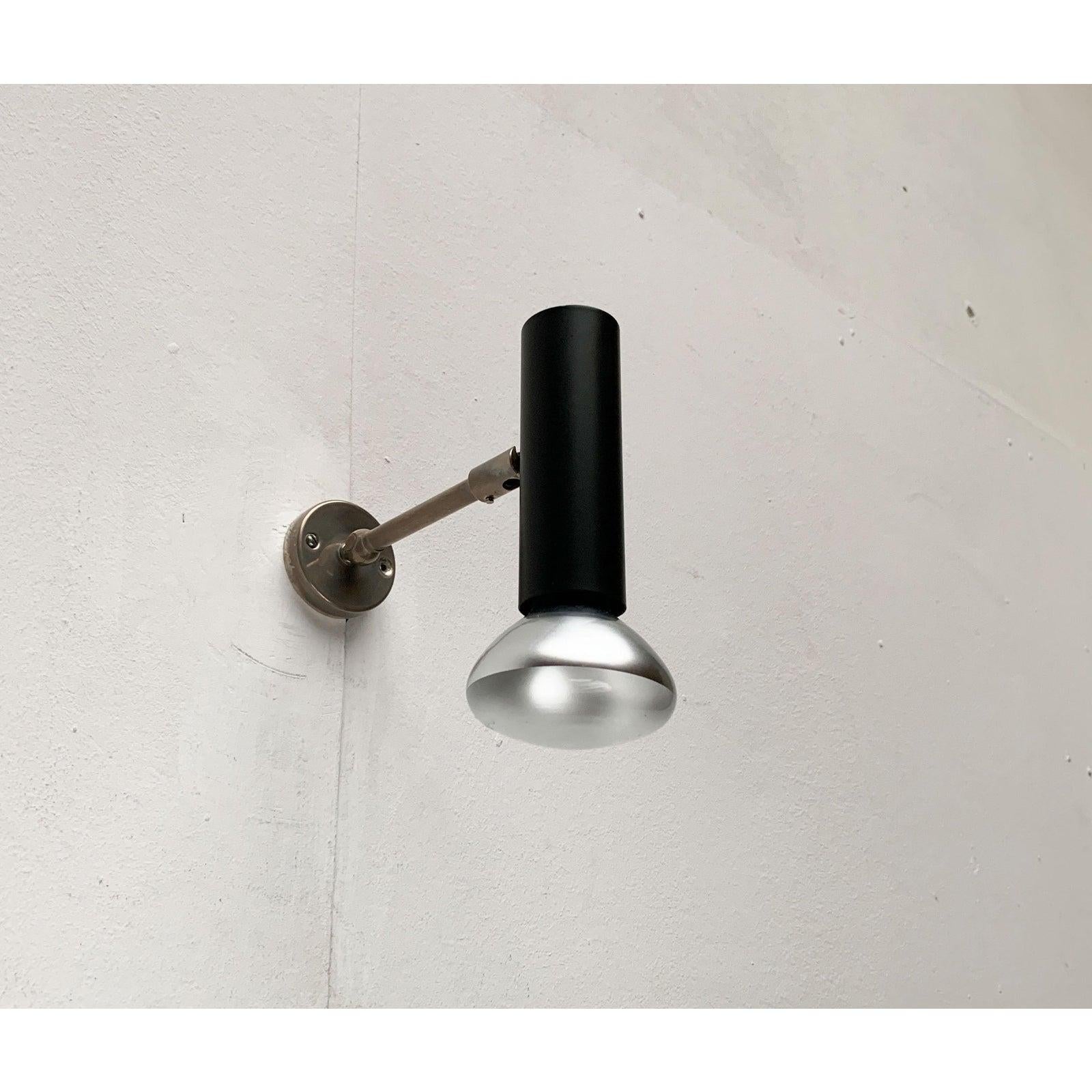 Deutsche minimalistische Mid-Century-Wandleuchte von Beisl, 1960er Jahre im Angebot 3