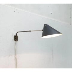 Mid-Century German Minimalist Wall Lamp from Hala 1960s