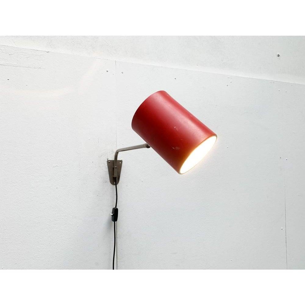 Tedesco Lampada da parete minimalista tedesca di metà secolo di Hala, anni '60 in vendita