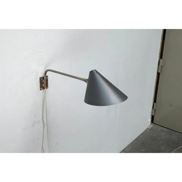 Lampada da parete minimalista tedesca di metà secolo di Hala 1960 In condizioni ottime in vendita a Hamburg, DE