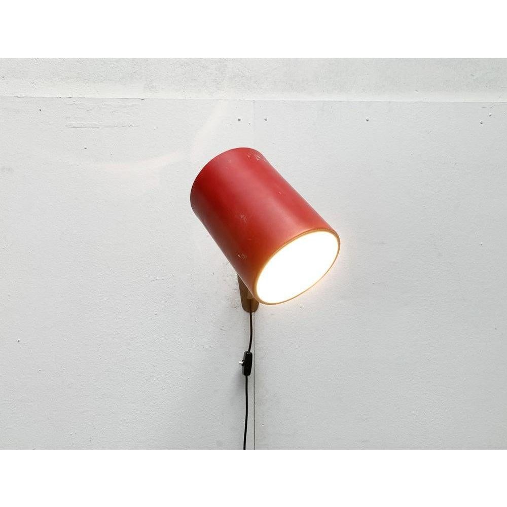 Lampada da parete minimalista tedesca di metà secolo di Hala, anni '60 in vendita 1