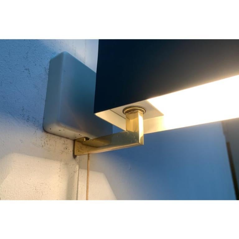 Lámpara de pared minimalista alemana de mediados de siglo de Kaiser Leuchten en Excelente estado para la venta en Hamburg, DE