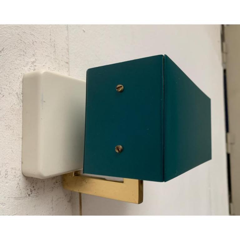Lámpara de pared minimalista alemana de mediados de siglo de Kaiser Leuchten en venta 1