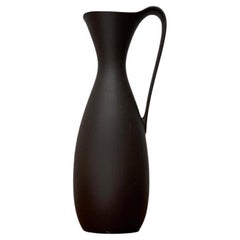 Deutsche minimalistische Wormser Terra-Sigillata-Keramik-Vase aus der Mitte des Jahrhunderts, 1960er Jahre