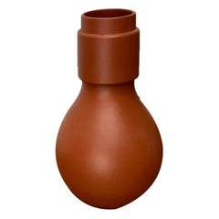 Vase minimaliste allemand du milieu du siècle dernier en poterie Wormser Terra-Sigillata, années 1960