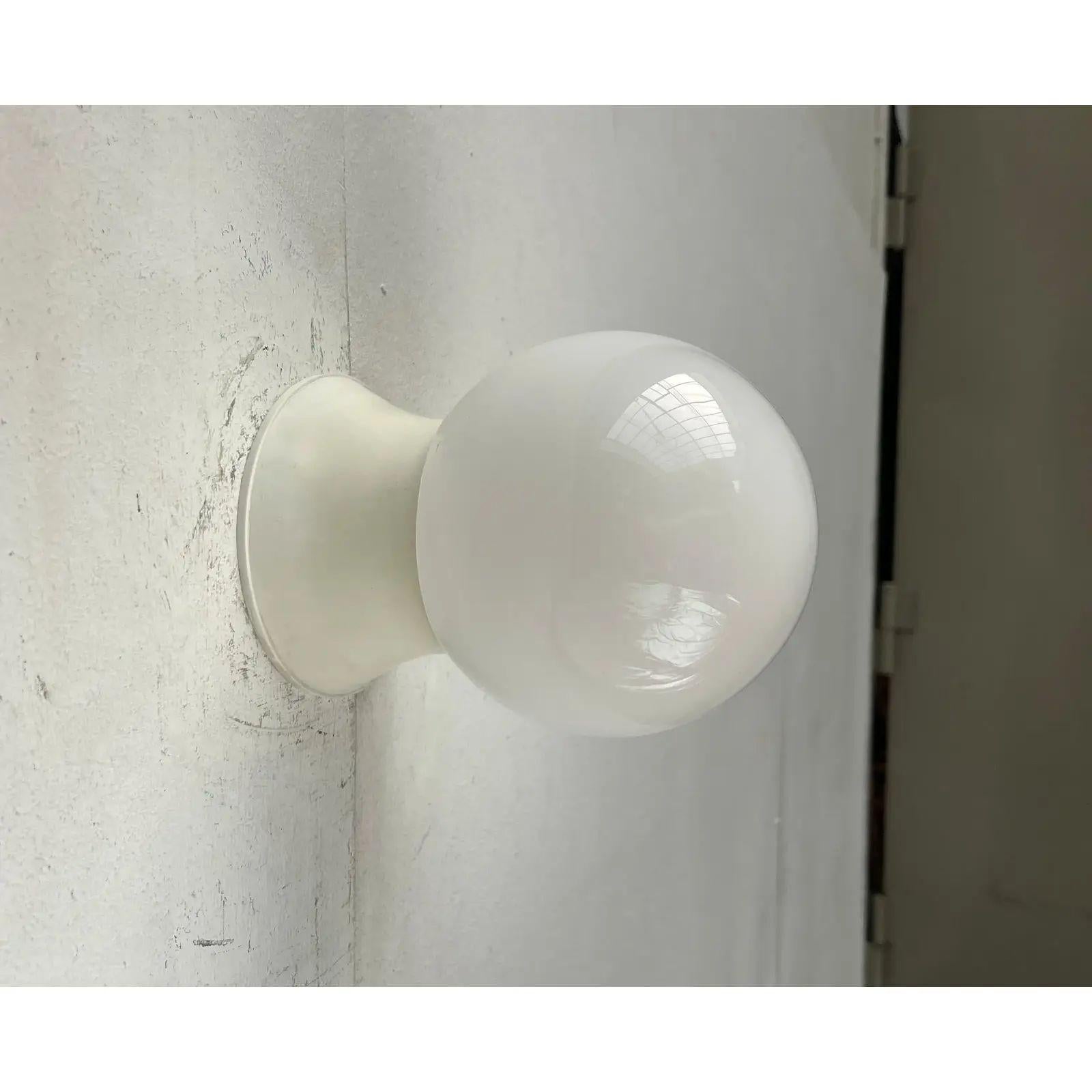 Lampada da soffitto minimalista tedesca di metà secolo Model 104 di Erco, anni '60 in vendita 1