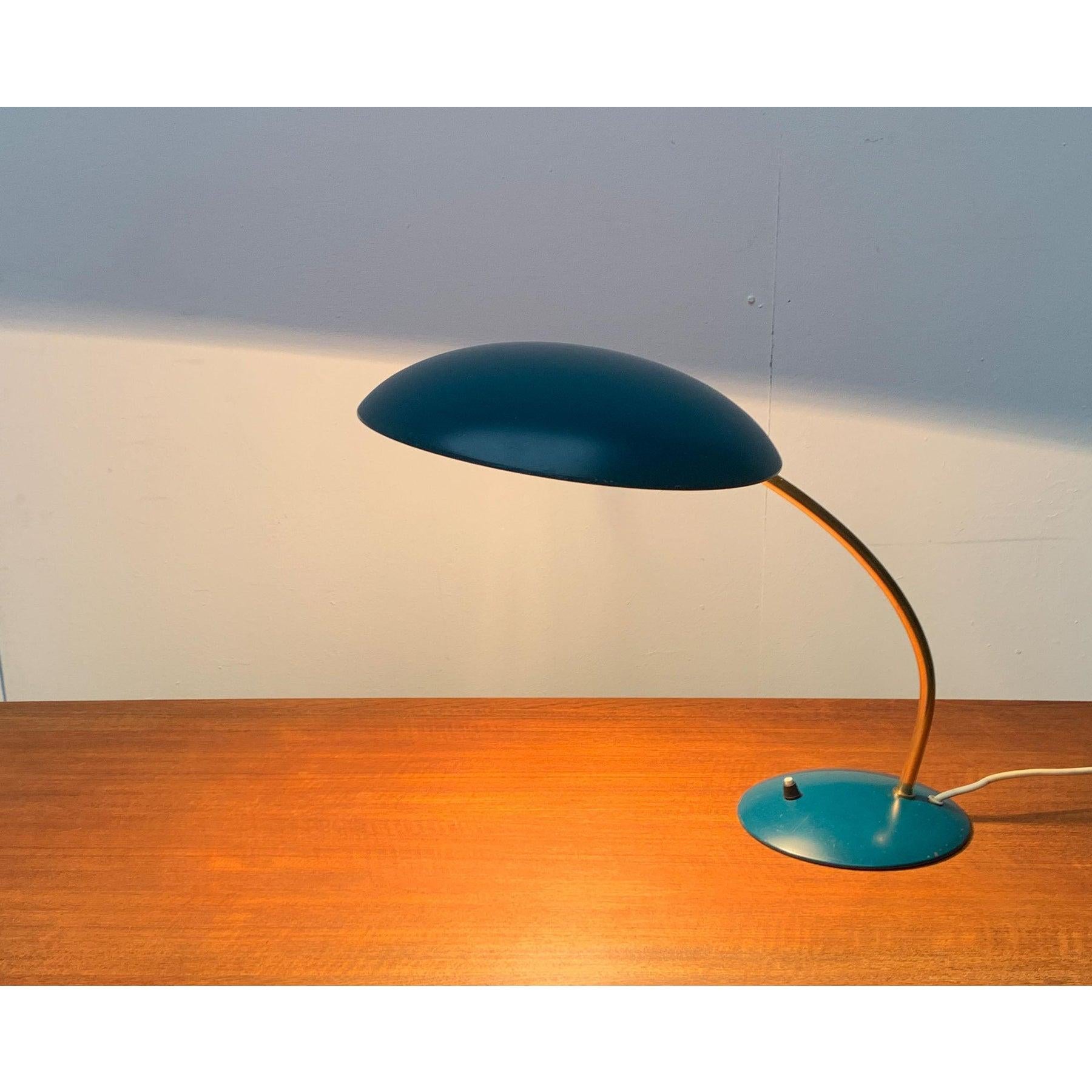 Lampe de table allemande du milieu du siècle modèle 6782 par Christian Dell, années 1950 en vente 2