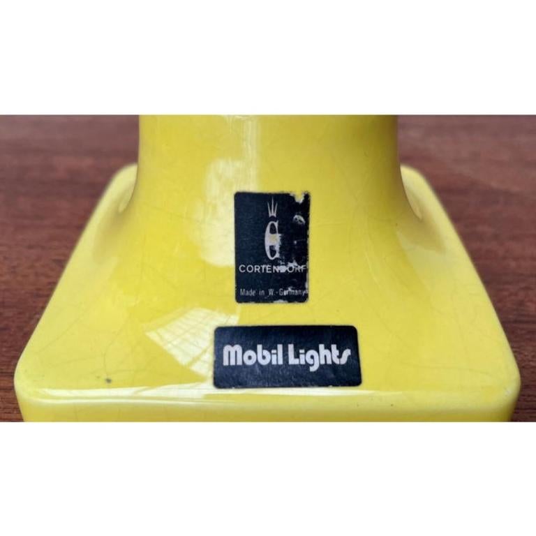 Portavelas de cerámica de mediados del siglo XX, modelo alemán Mobil Lights, años 60 en venta 1
