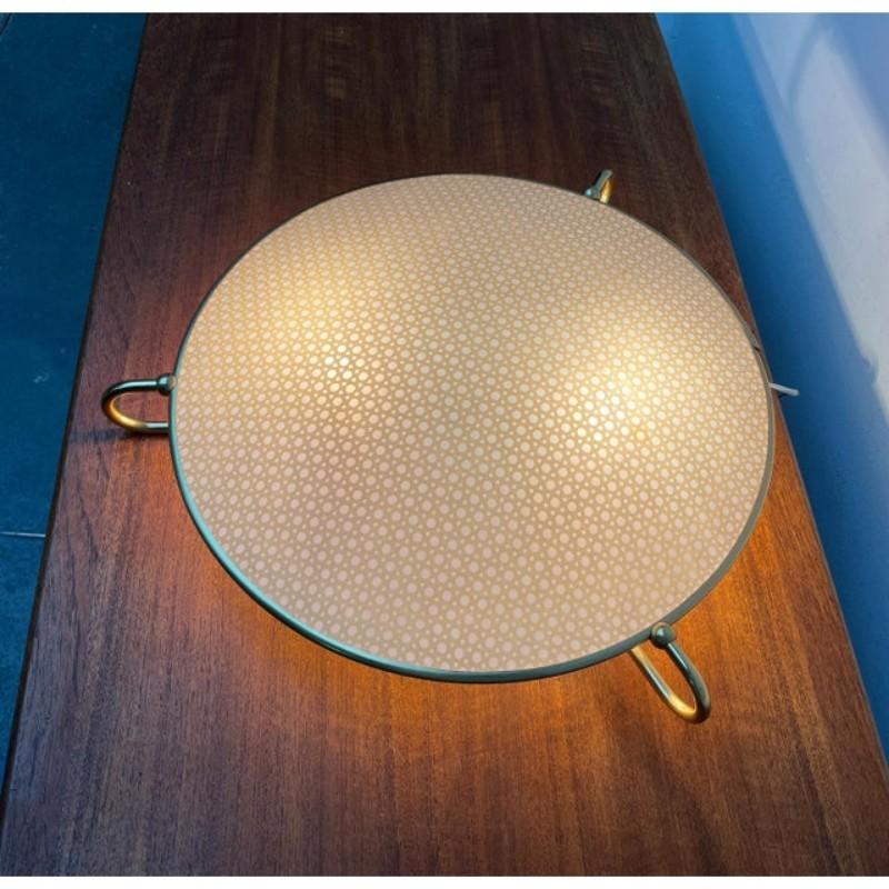 Mid-Century moderno Lampada da soffitto moderna tedesca Model No. 83 di Erco, 1950 in vendita