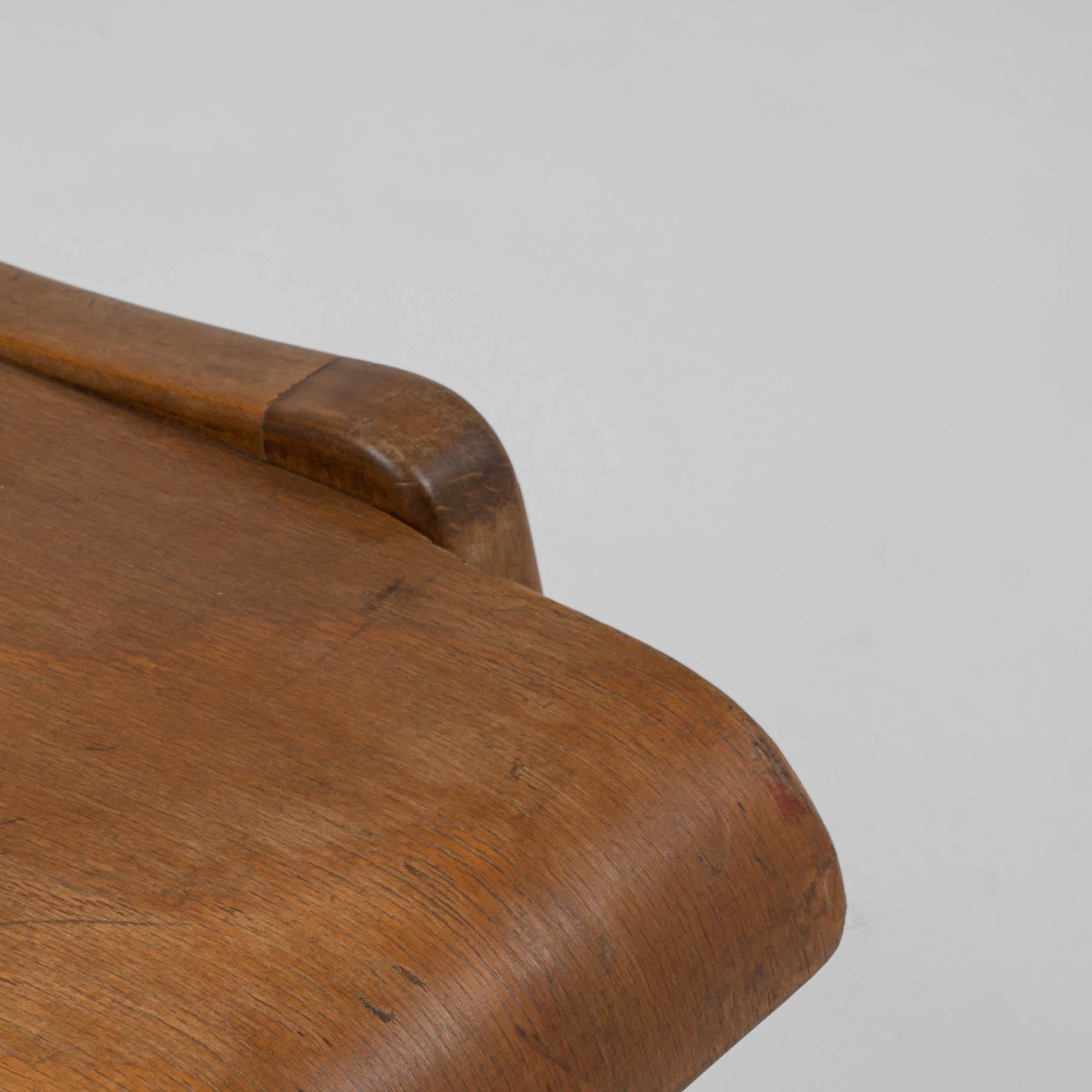 Mid-Century German Modernist Wooden Dining Chair 7