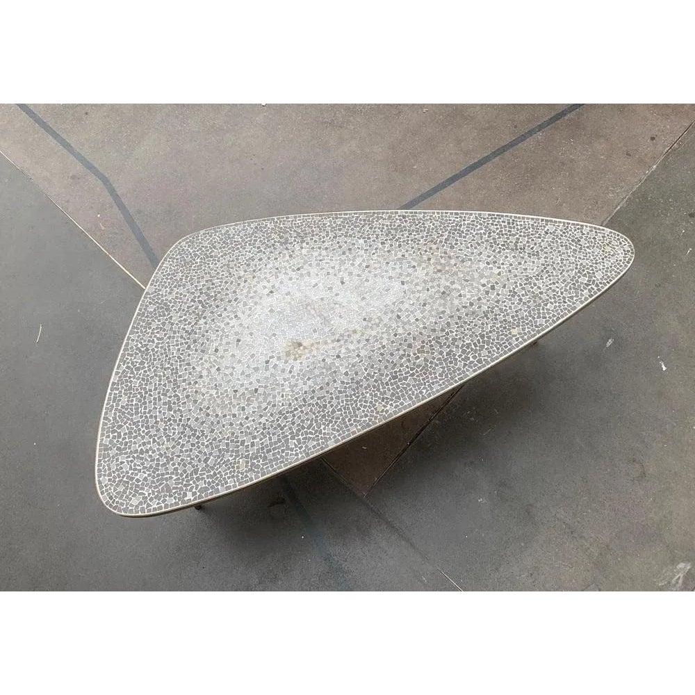 Mesa de sofá de mosaico alemana de mediados de siglo de Berthold Müller Oerlinghausen, años 60 Alemán en venta