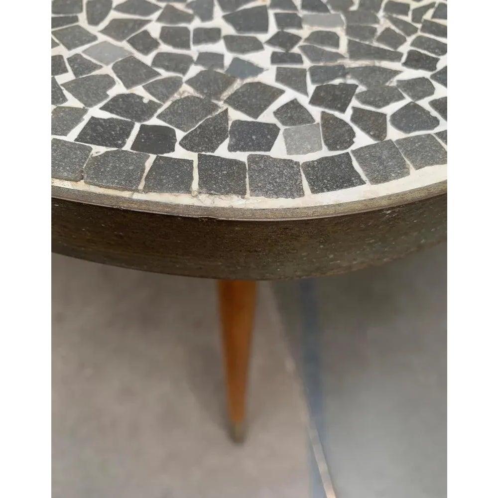 Mesa de sofá de mosaico alemana de mediados de siglo de Berthold Müller Oerlinghausen, años 60 en venta 2