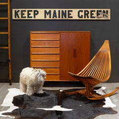 Poggiapiedi tedesco di metà secolo a forma di capra di montagna, 1960 ca.