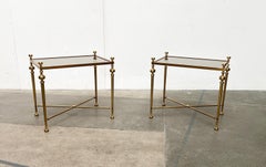 Mid-Century German Neoclassical Hollywood Regency Style Side Tables, 1960s