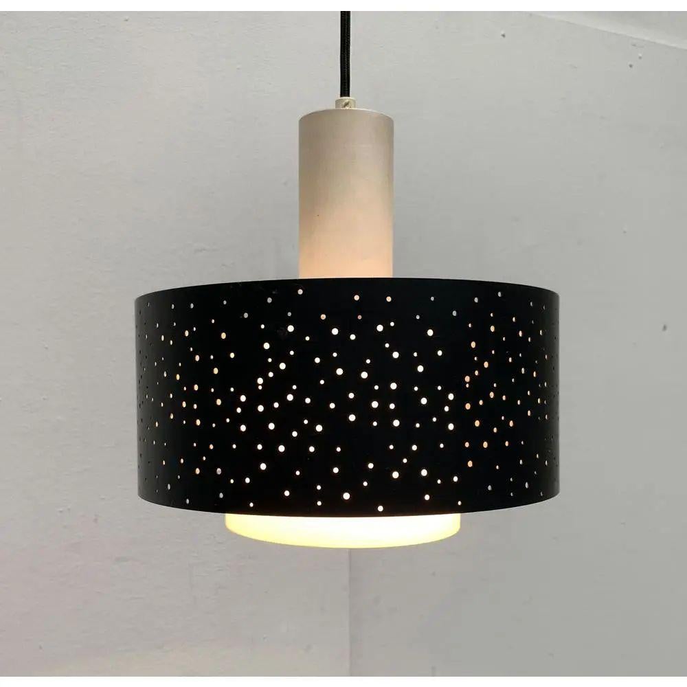Mid-Century German Perforated Metal Pendant by Ernest Igl, 1960s For Sale 6