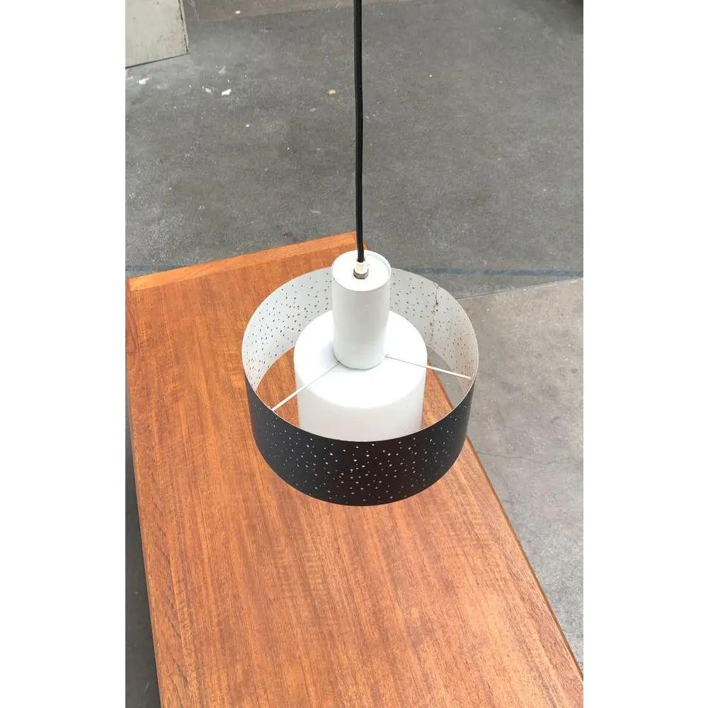 Mid-Century German Perforated Metal Pendant by Ernest Igl, 1960s For Sale 3