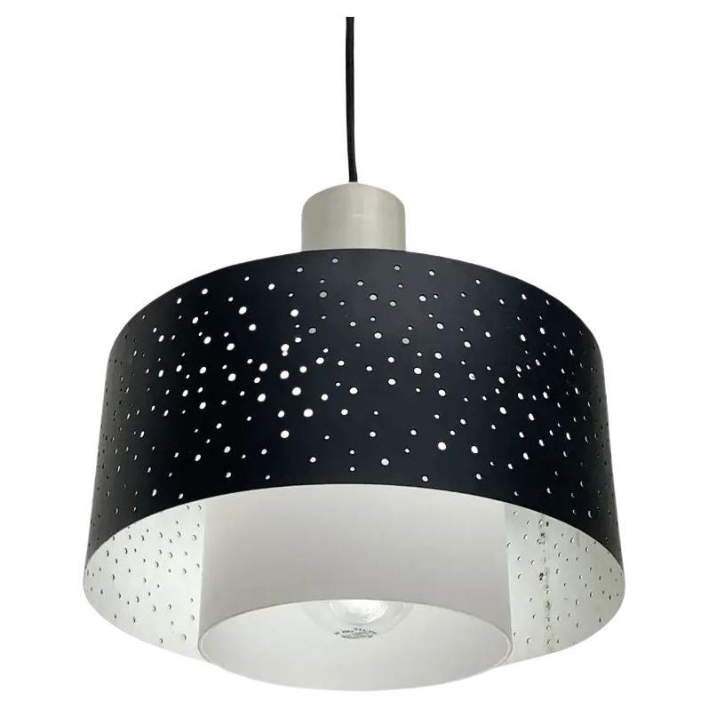 Mid-Century German Perforated Metal Pendant by Ernest Igl, 1960s