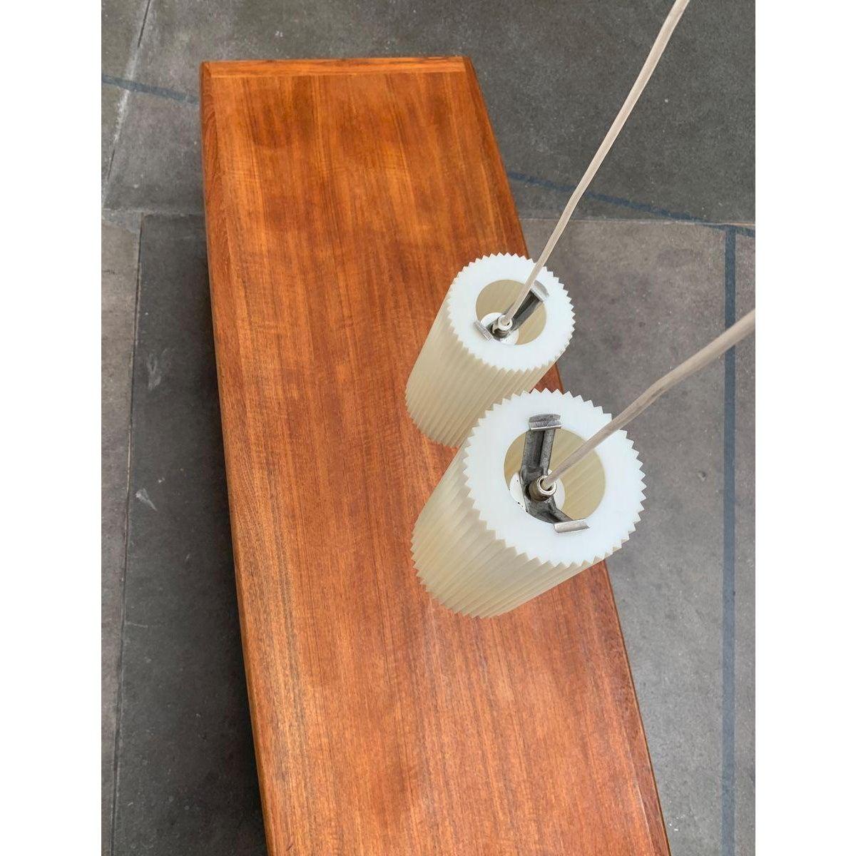 Mid-Century German Plastic Pendant Lamp from Erco, 1960s For Sale 5