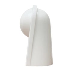 Deutsche Postmoderne Space Age Glastischlampe, 1960er Jahre, Mitte des Jahrhunderts