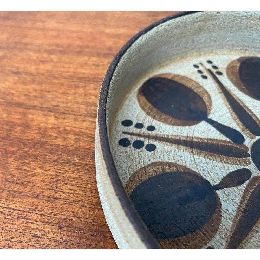 Mid-Century German Pottery Bowl from Sgrafo, 1960s For Sale 1