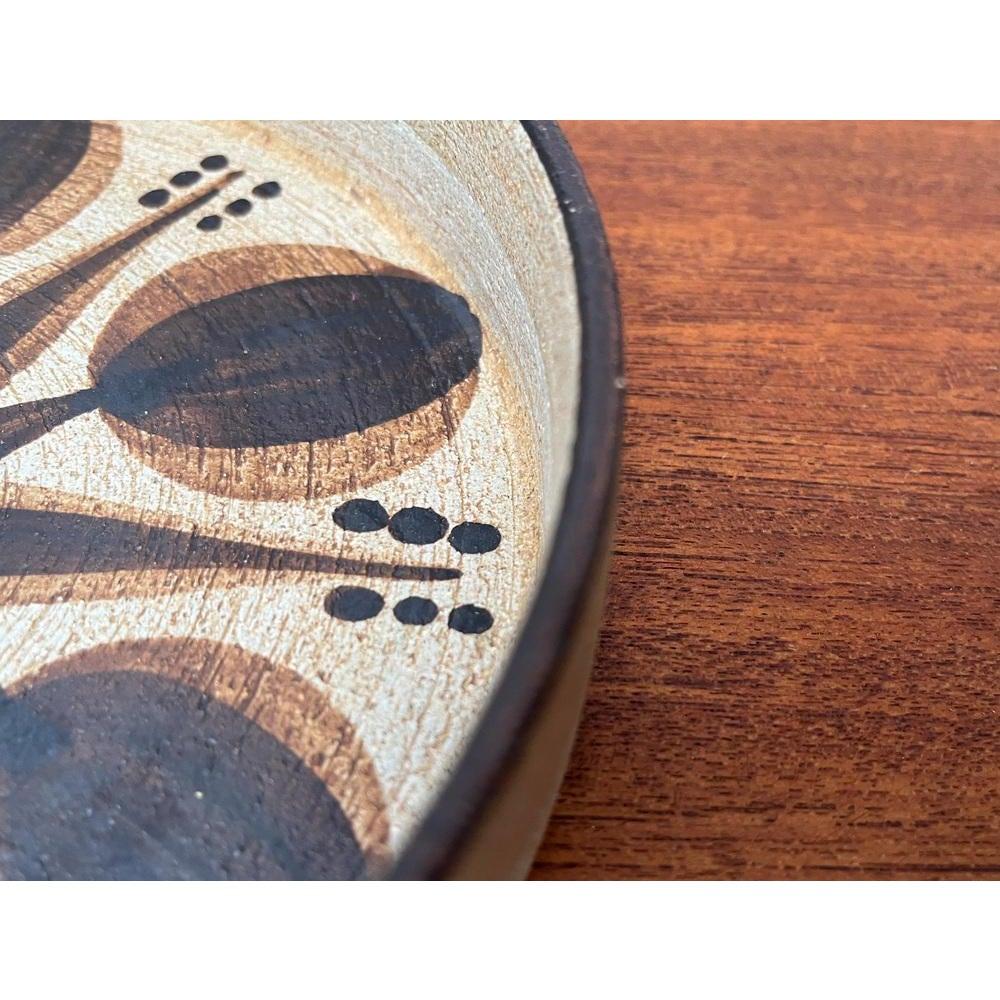Mid-Century German Pottery Bowl from Sgrafo, 1960s For Sale 3