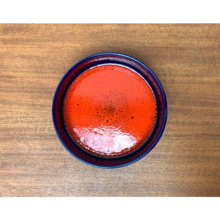 Ceramic Mid-Century German Pottery Fat Lava Bowl from Scheurich, 1960s For Sale