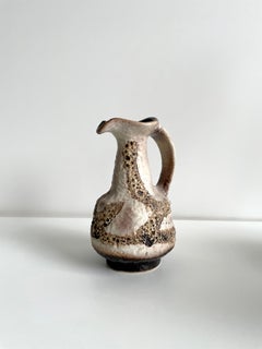 Mid Century German Pottery Lava Glazed Vase by Dumler & Breiden, ca 1960s