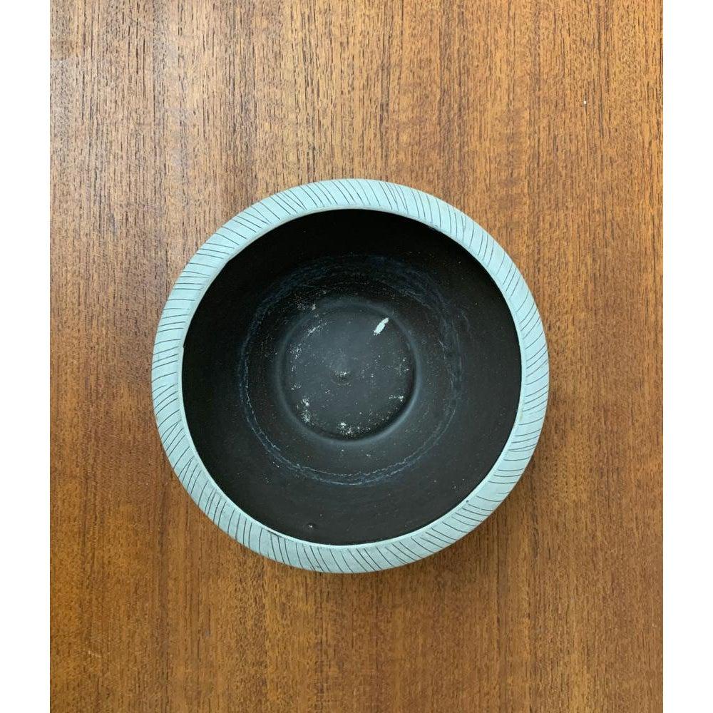 Mid-Century German Pottery Minimalist Bowl, 1960s For Sale 3