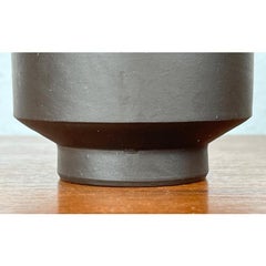 Mid-Century German Pottery Minimalist Vase by BKW Böttger Keramik, 1960s