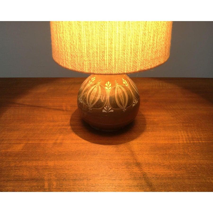 Deutsche Keramik-Tischlampe aus der Mitte des Jahrhunderts von Thoms Keramik, 1960er Jahre (Moderne der Mitte des Jahrhunderts) im Angebot