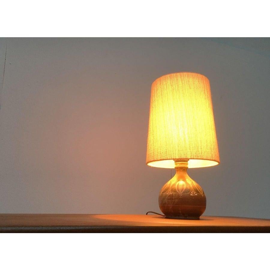Deutsche Keramik-Tischlampe aus der Mitte des Jahrhunderts von Thoms Keramik, 1960er Jahre (20. Jahrhundert) im Angebot