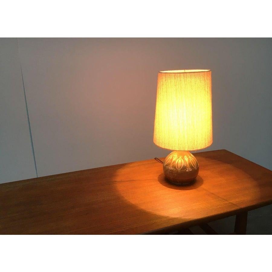 Deutsche Keramik-Tischlampe aus der Mitte des Jahrhunderts von Thoms Keramik, 1960er Jahre im Angebot 1