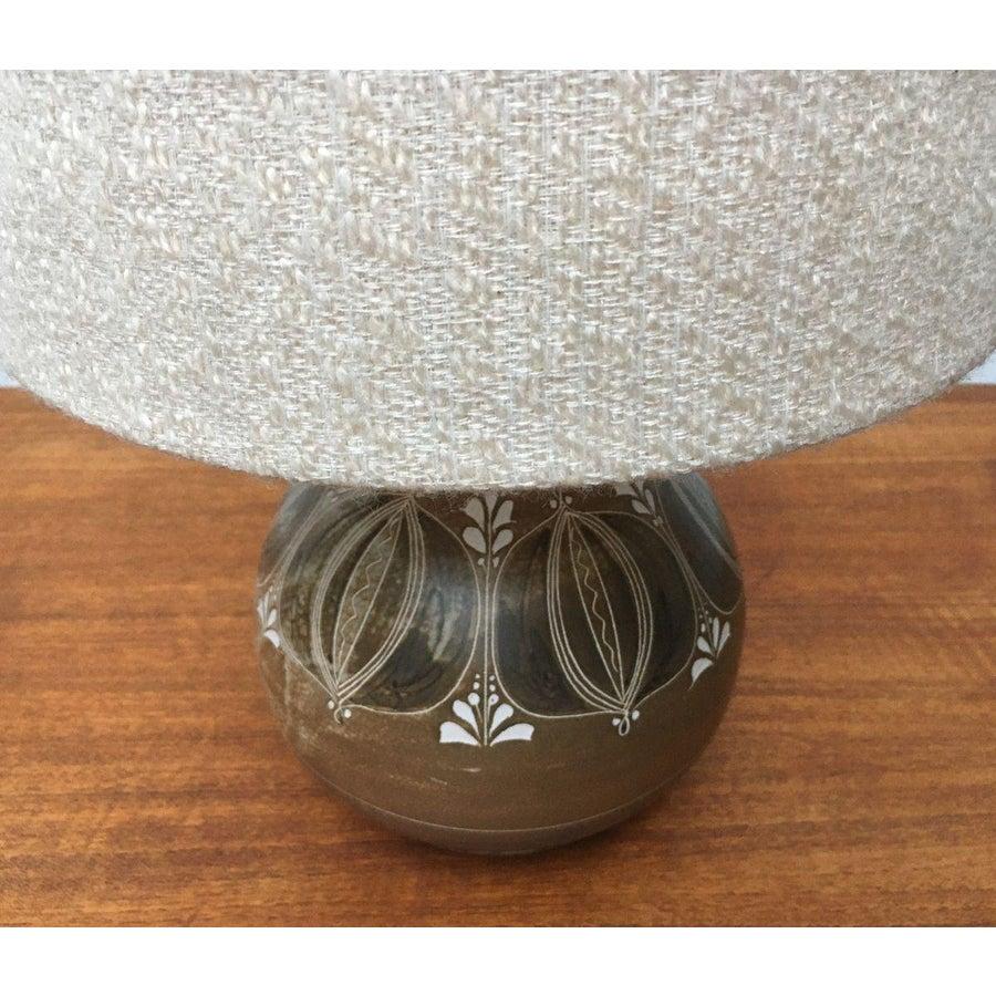Deutsche Keramik-Tischlampe aus der Mitte des Jahrhunderts von Thoms Keramik, 1960er Jahre im Angebot 3