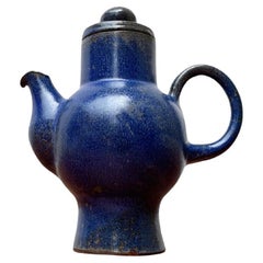 Mid-Century German Pottery Teapot by Meike Falck Nicolaisen, 1960s