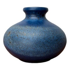Vase en poterie allemande du milieu du siècle dernier de Ceramano, années 1960