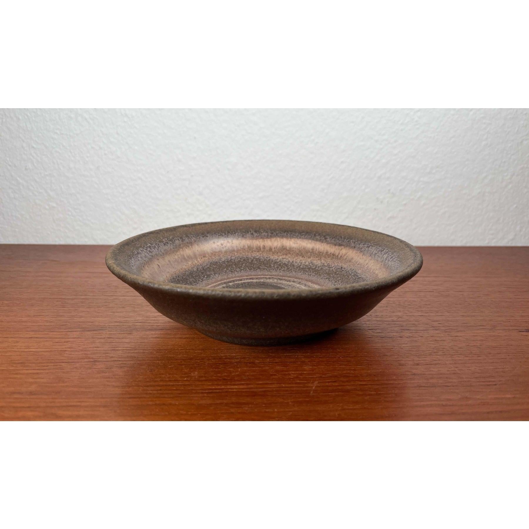 Wandschüssel aus deutscher Keramik, 1960er Jahre im Angebot 4