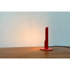 Mid-Century German Red Prix Table Lamp by Ingo Maurer for M Design, 1960s