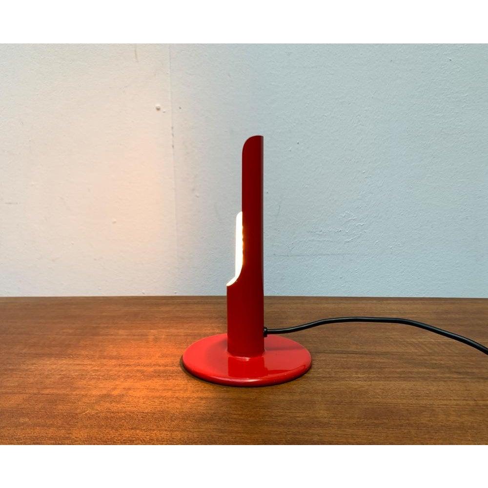 Lámpara de mesa alemana de mediados de siglo Prix rojo de Ingo Maurer para M Design, años 60 siglo XX en venta